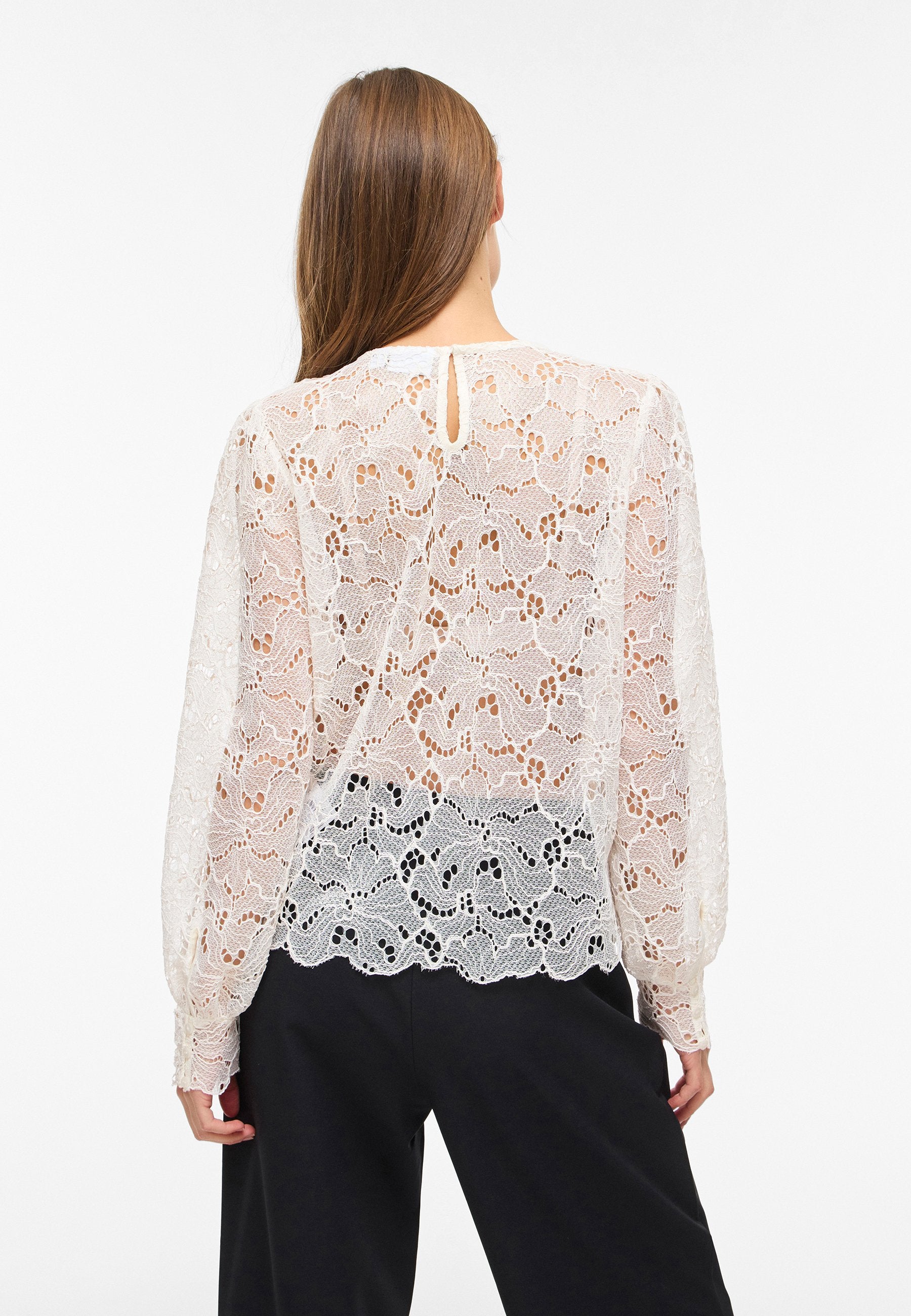 VILA Long Sleeved VIRHEA Lace