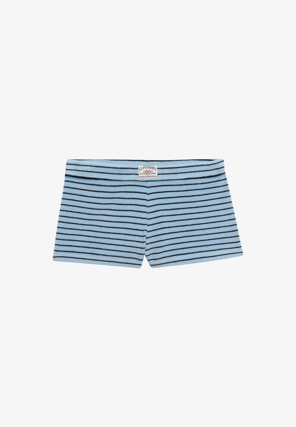 Superdry & Co Shorts - blue fog stripe