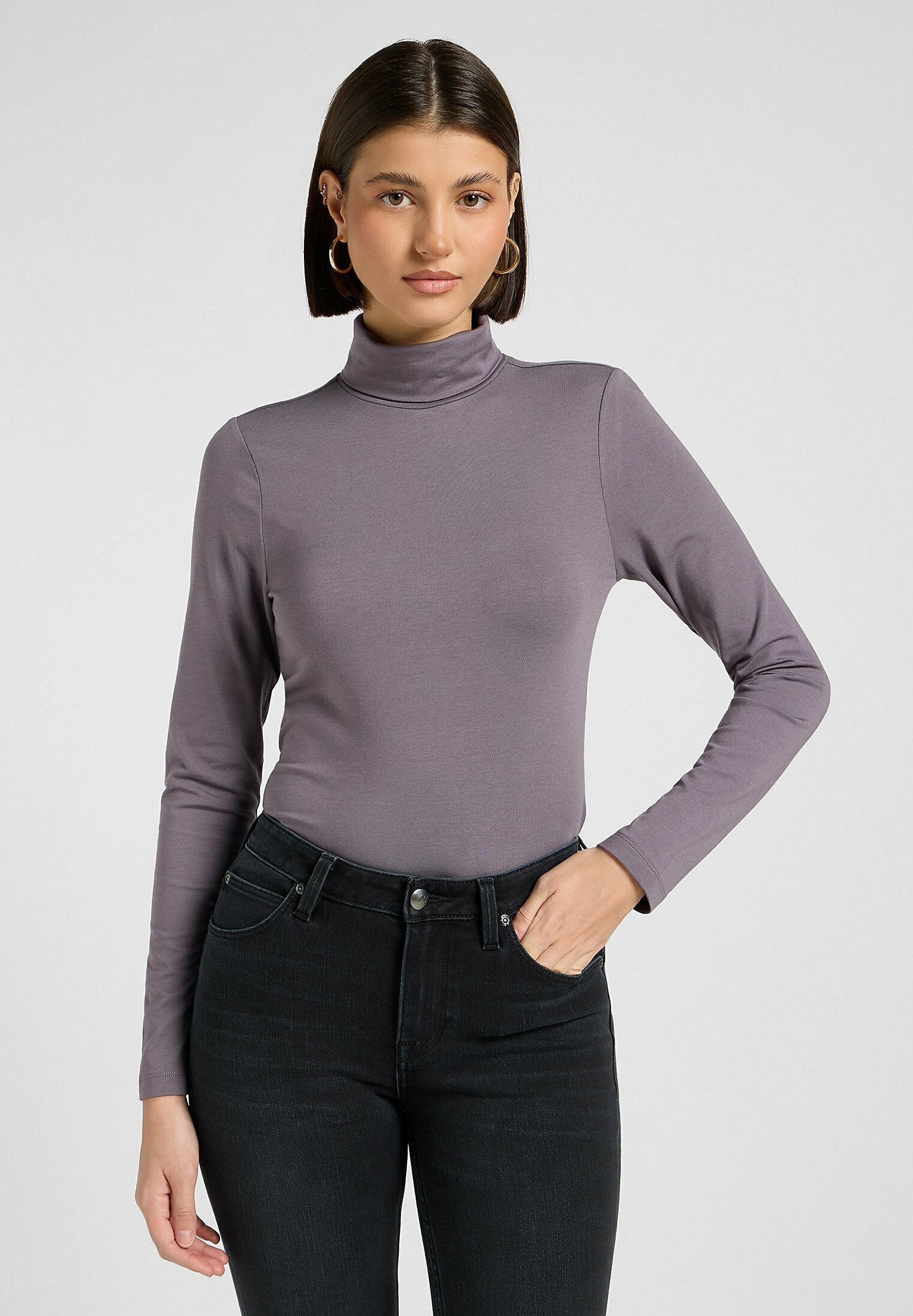 Lee LONG SLEEVE LS_TURTLE_NECK FOR WOMENS - SLIM FIT