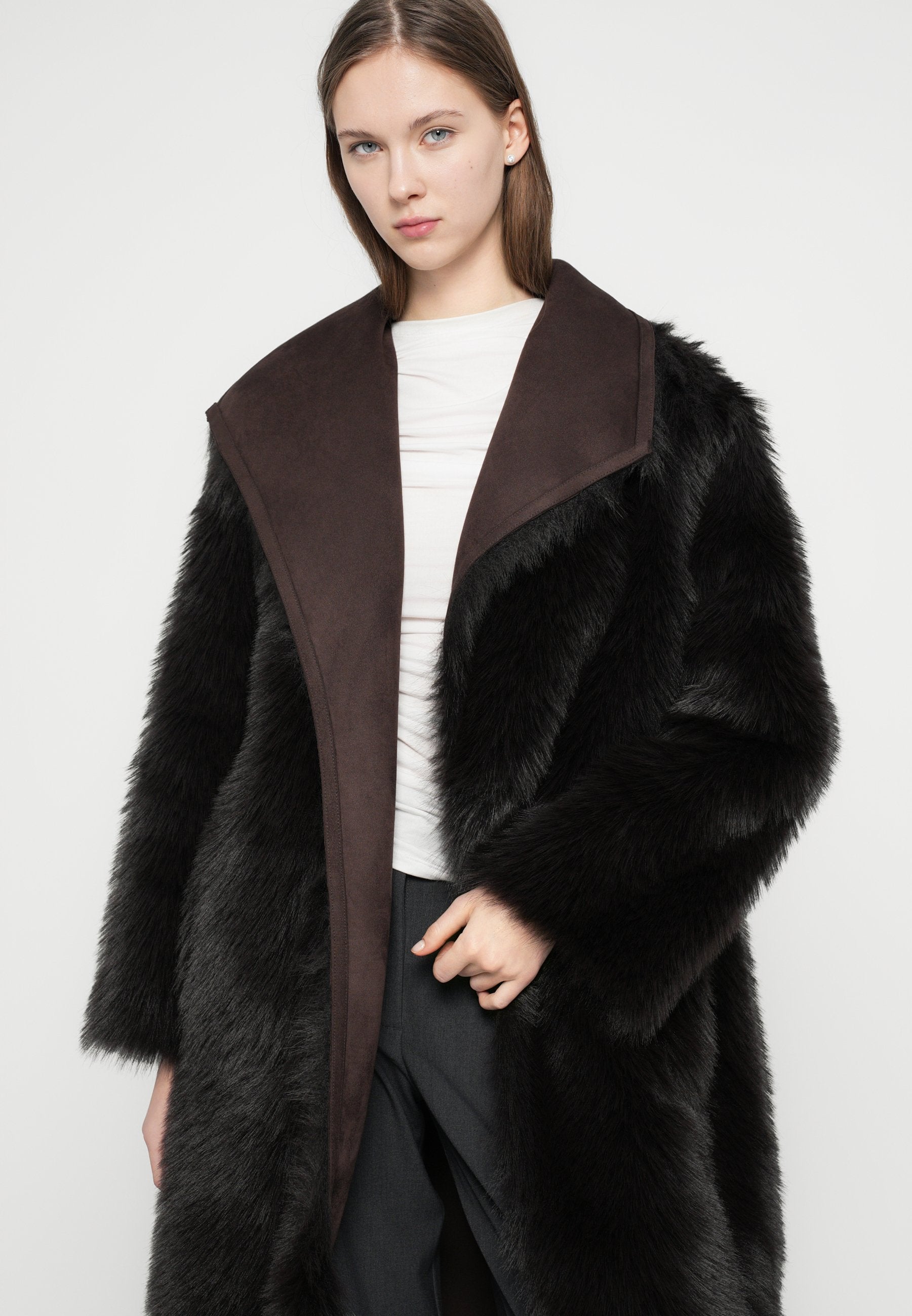 Abercrombie & Fitch REVERSIBLE LONG COAT