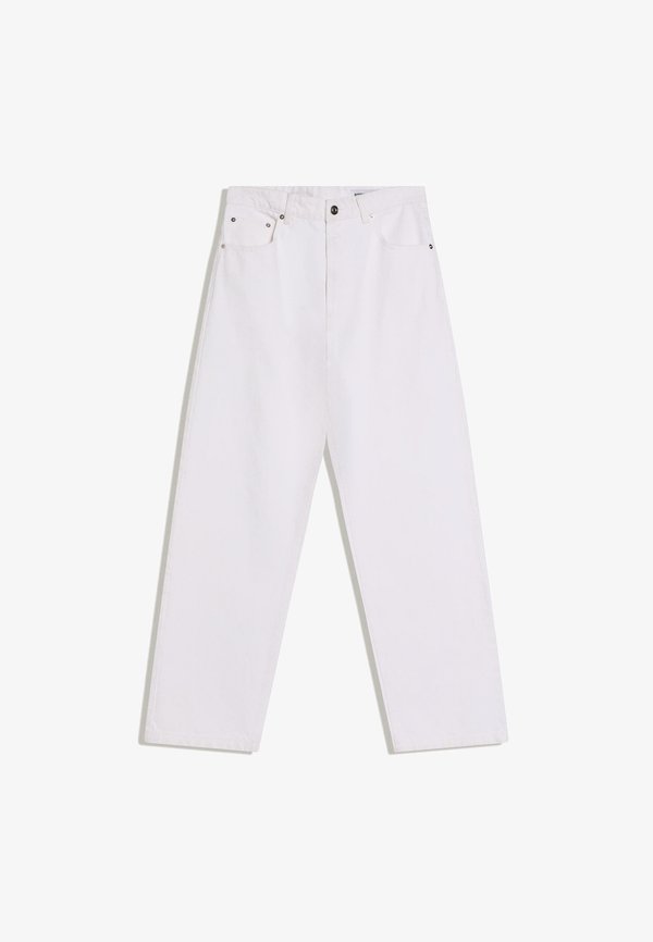 Bershka Baggy Jeans - white