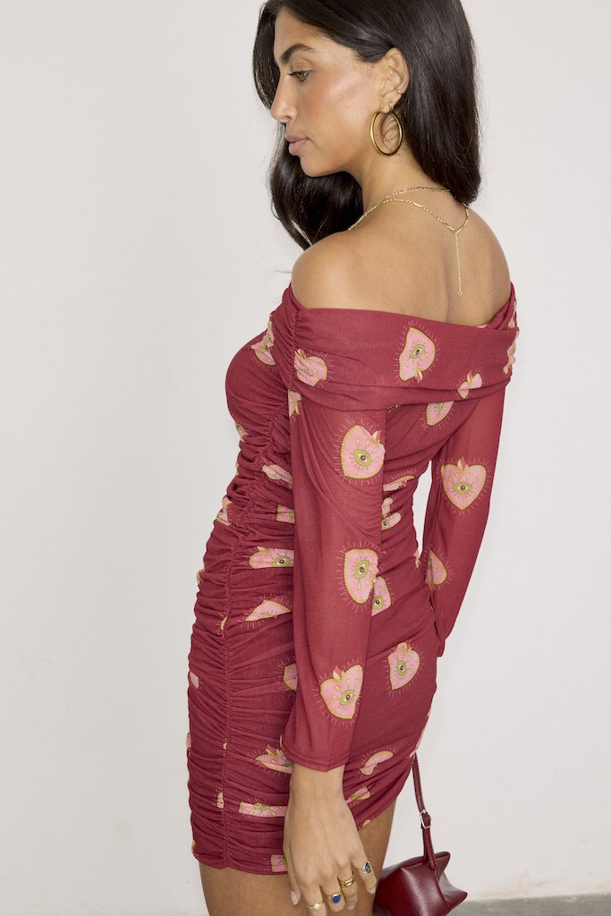 Never Fully Dressed HEART MINI DIAZ DRESS