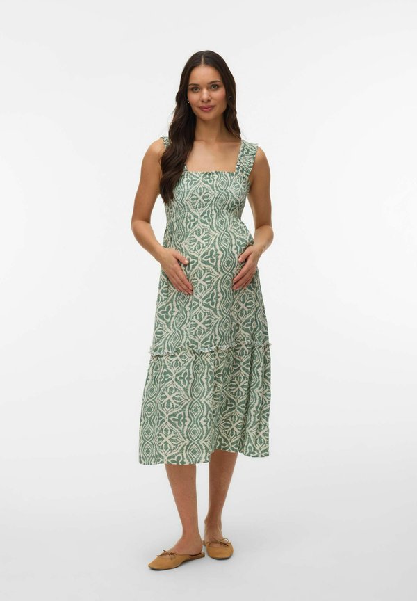 Vero Moda VMMMENNY Maternity - Day dress - laurel wreath