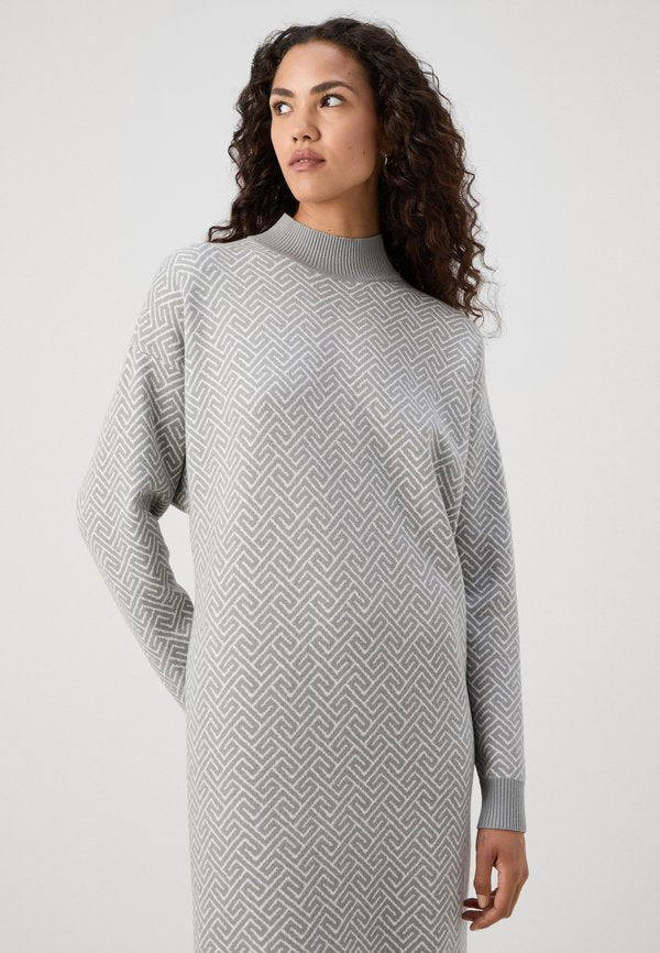 Vero Moda Tall VMARIA ART HIGHNECK KNEE DRESS