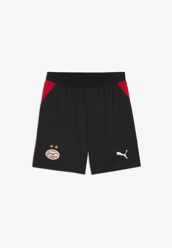 Puma PSV EINDHOVEN 26/27 SHORTS - Sports shorts - black- red