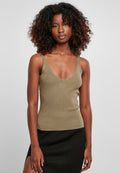 Urban Classics LADIES RIB KNIT TOP