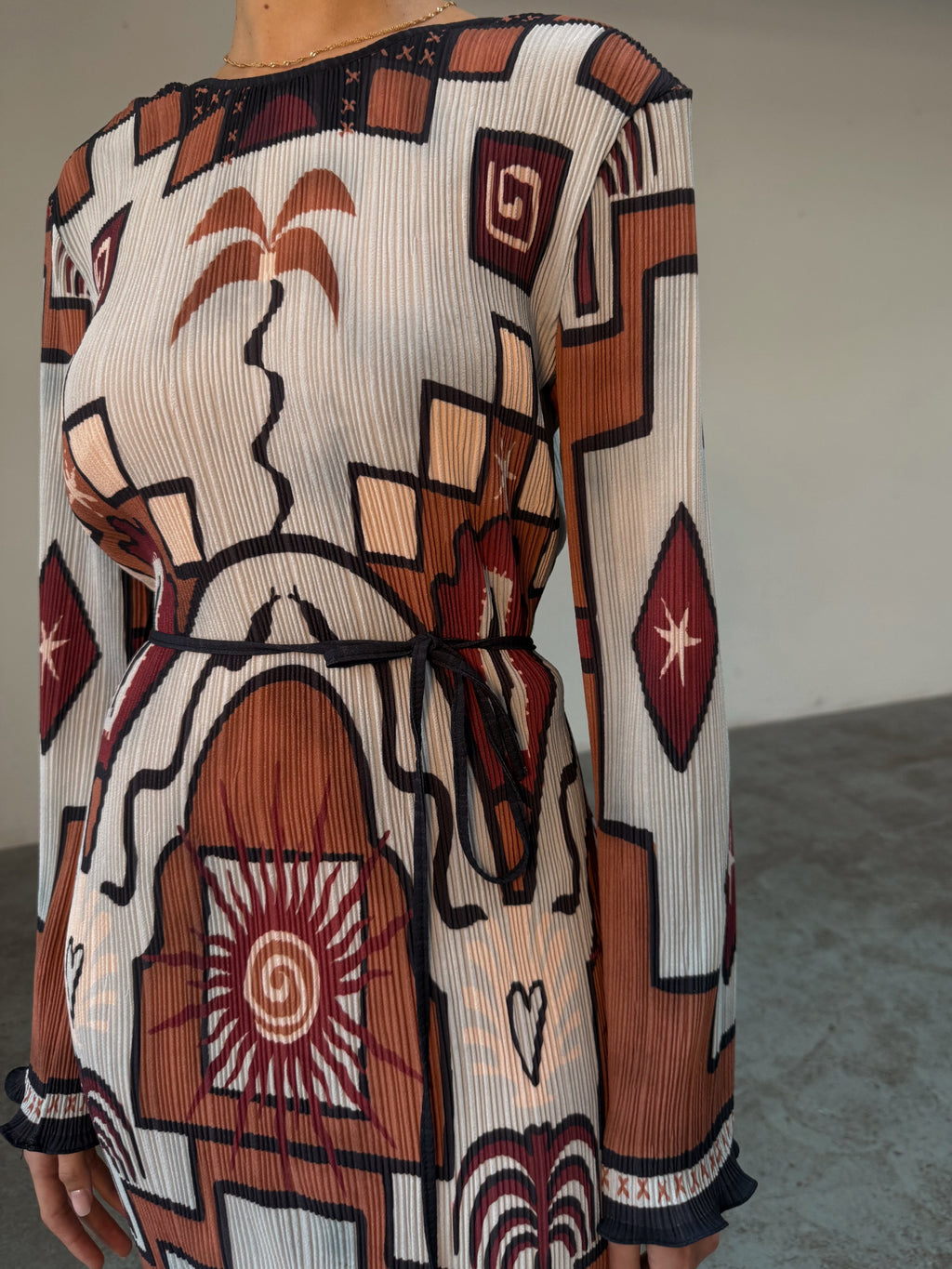 Never Fully Dressed GEORMETRIC GAIA DRESS