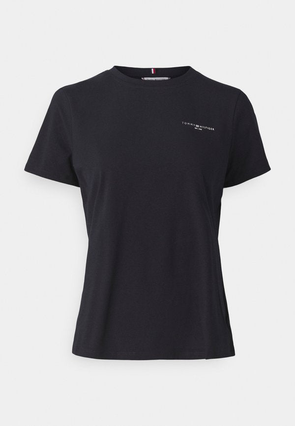 Tommy Hilfiger MINI LOGO - Basic T-shirt - desert sky