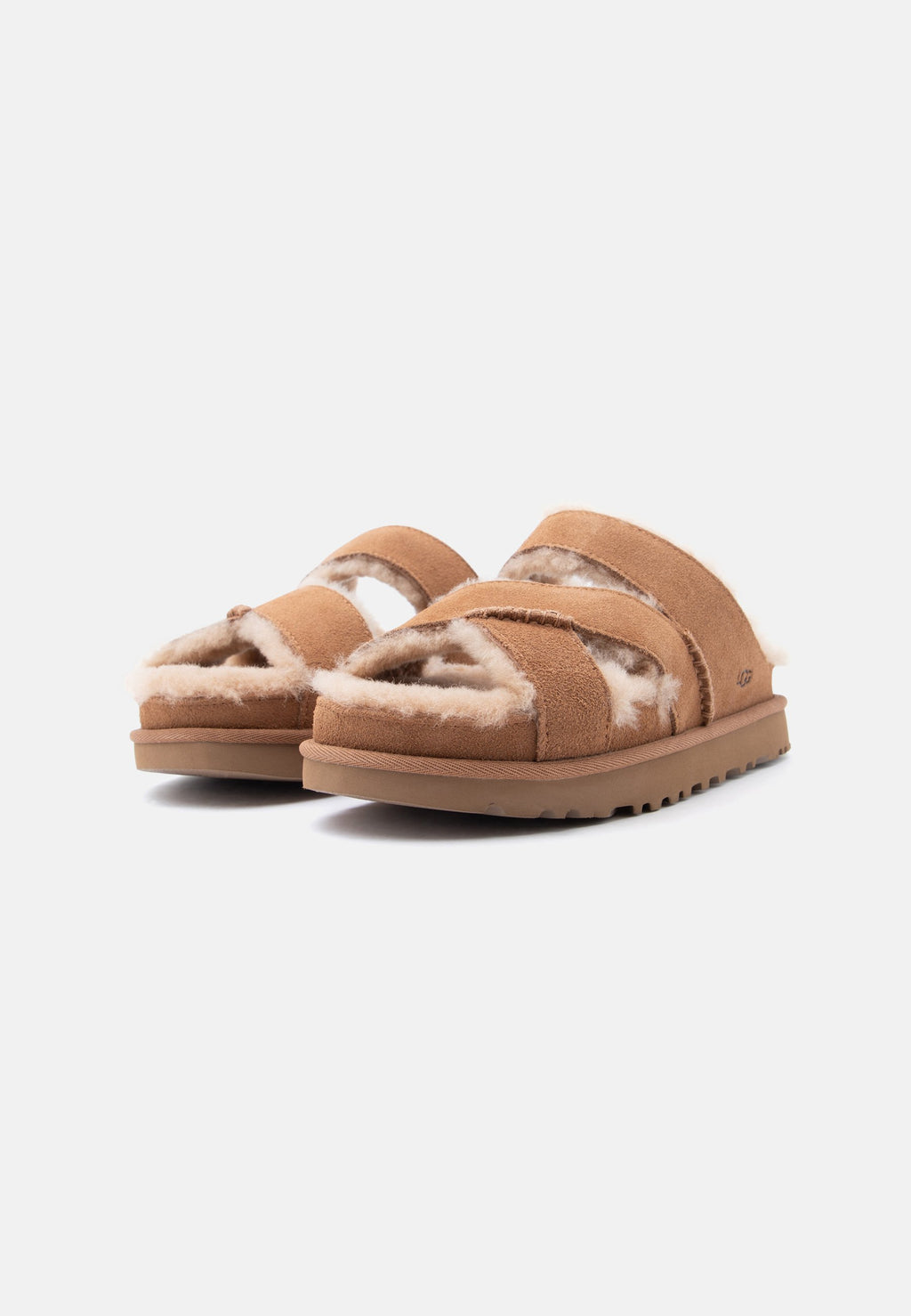 UGG GREENPORT CROSS STRAP SLIDE