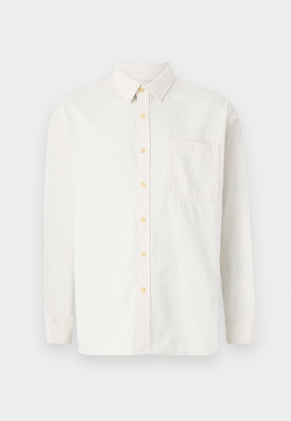 Jack & Jones Denim Wide Fit - Shirt - ecru
