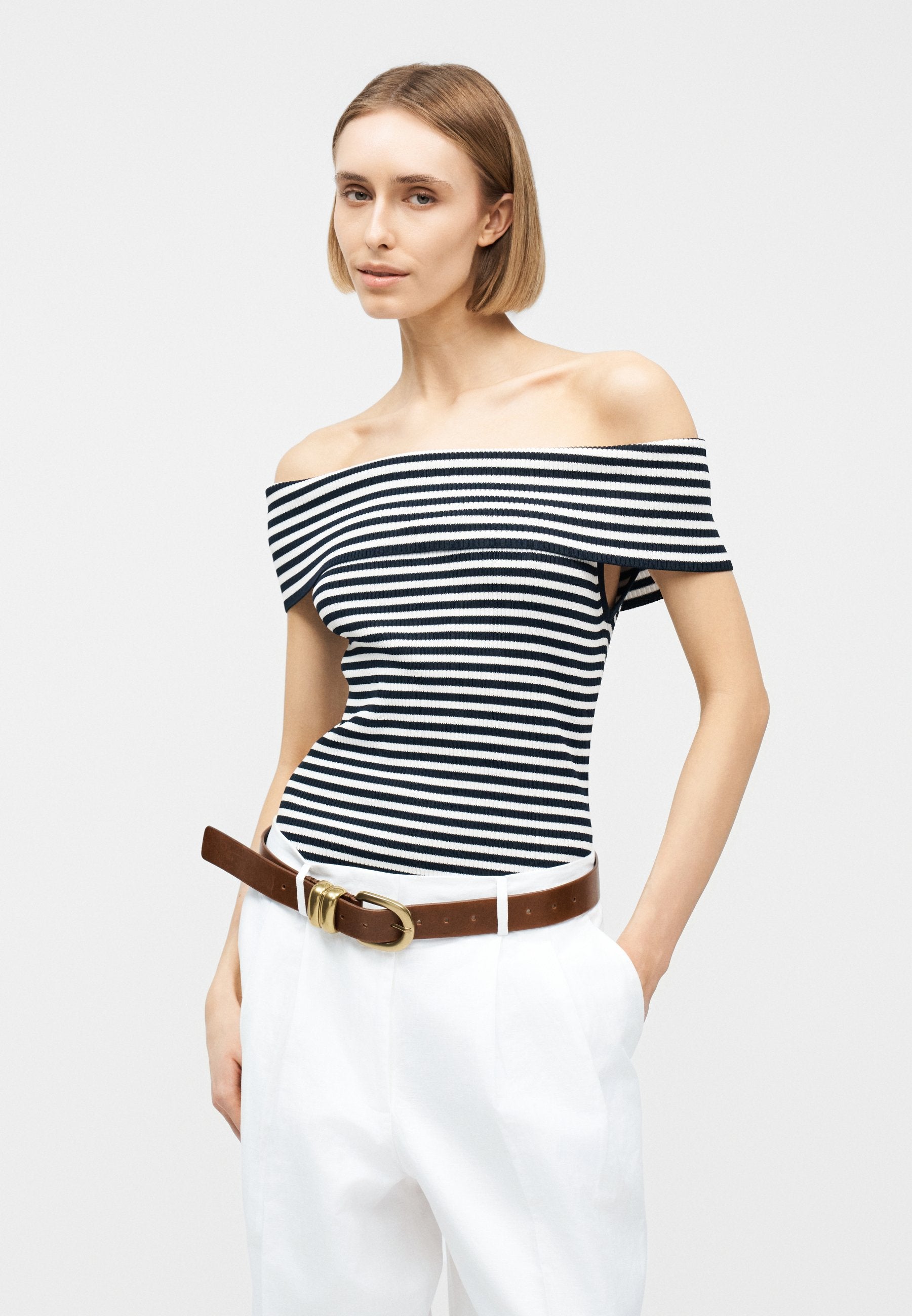 MICHAEL Michael Kors PLEATED WIDE LEG