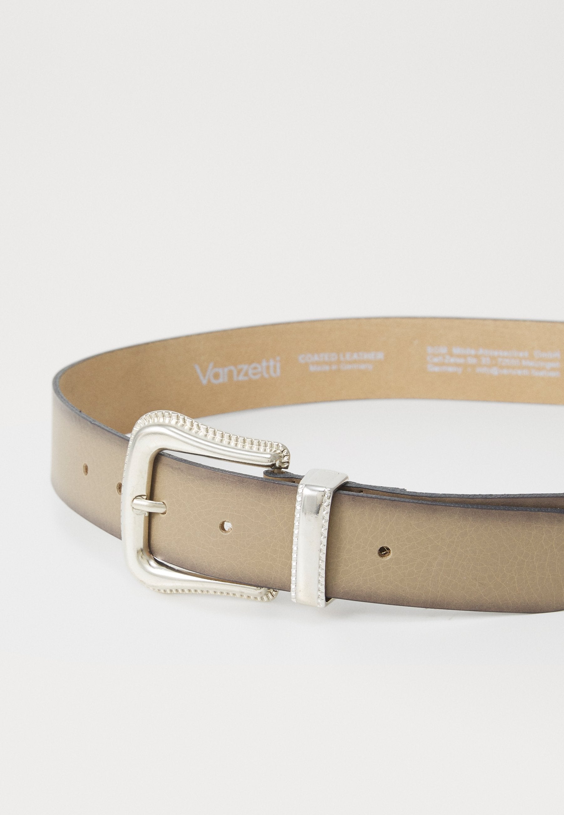 Vanzetti BUCKLE TAUPE BELT