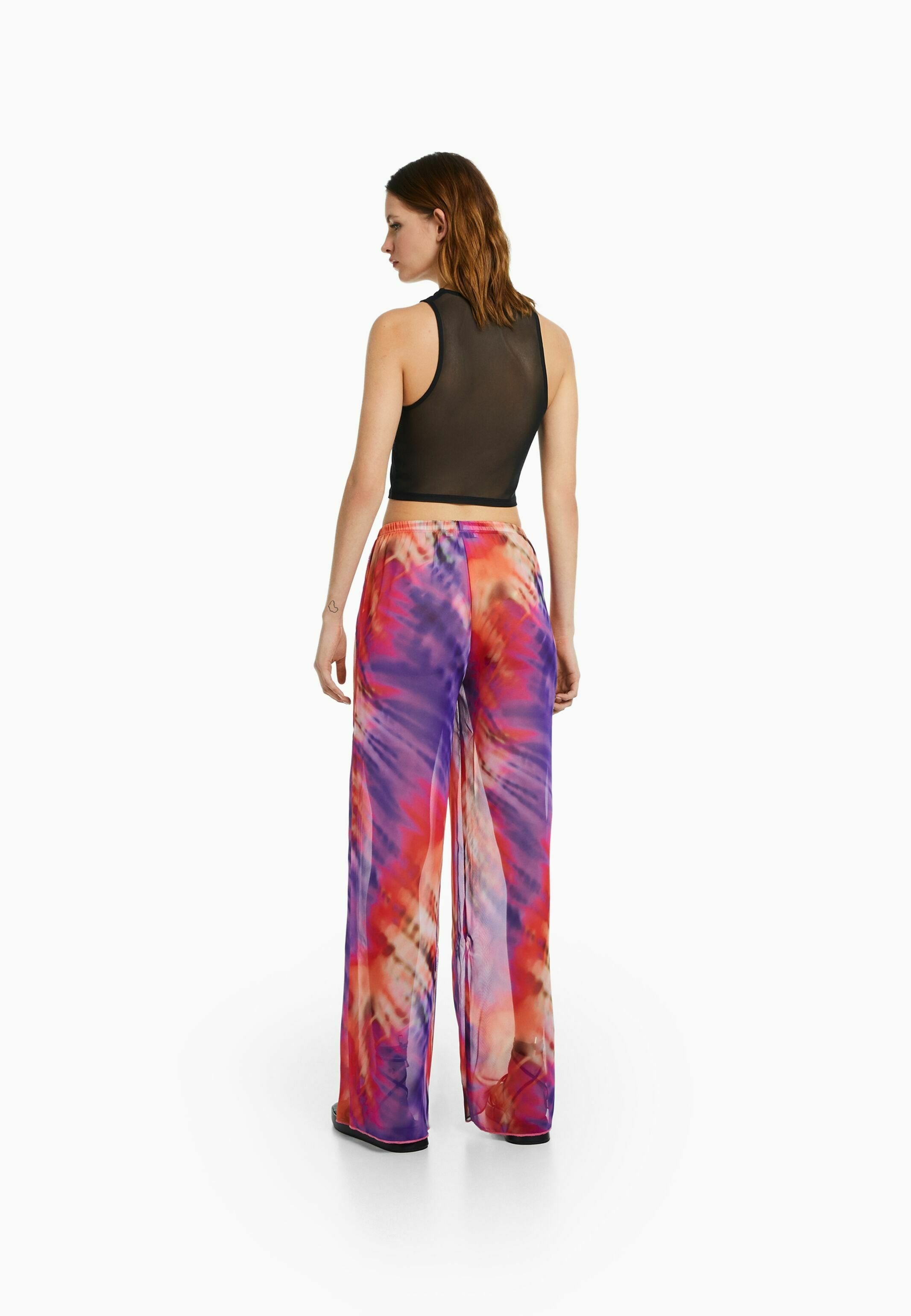 Bershka WIDE-LEG-PRINTED