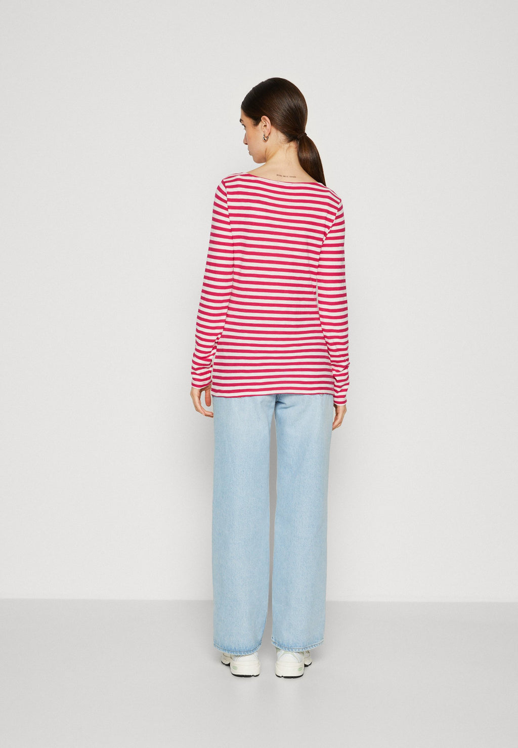 Marc O'Polo LONG SLEEVE BOAT NECK STRIPED
