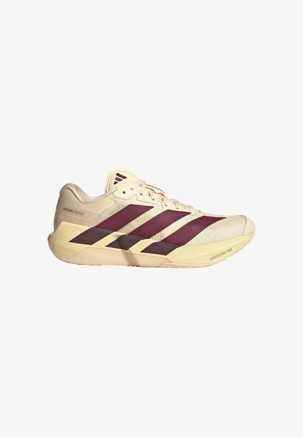 adidas Performance ADIZERO DROPSET PRO - Training shoe - warm vanilla maroon warm vanilla