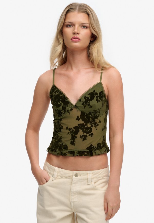 Superdry & Co Top - fir green