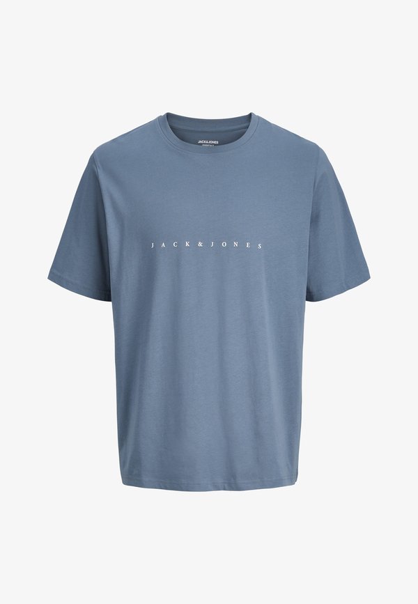 Jack & Jones JJESTAR JJ TEE SS NOOS - Print T-shirt - blue mirage