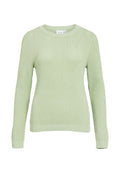 VILA VIDALO O-NECK L/S KNIT TOP- NOOS