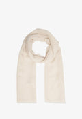 s.Oliver GESTREIFTER MIT FRANSEN - Scarf - beige