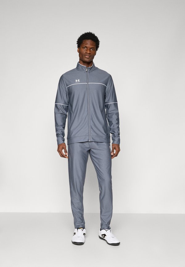 Under Armour CHALLENGER - Tracksuit - castlerock/white