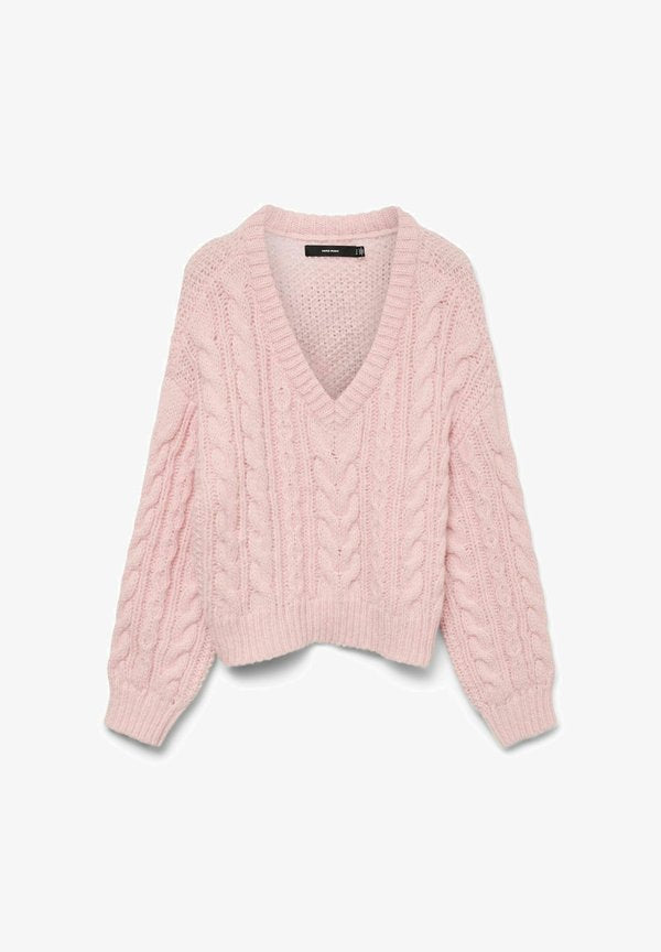 Vero Moda Knitted VMDREAM Knitted - Jumper - rose shadow