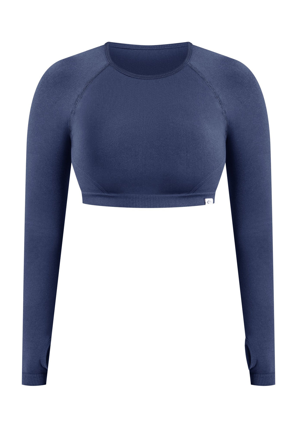 Smilodox CROPPED LONG SLEEVE THUMB HOLES LINNEA