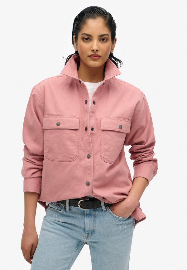 Superdry & Co WORKWEAR - Denim jacket - ash rose