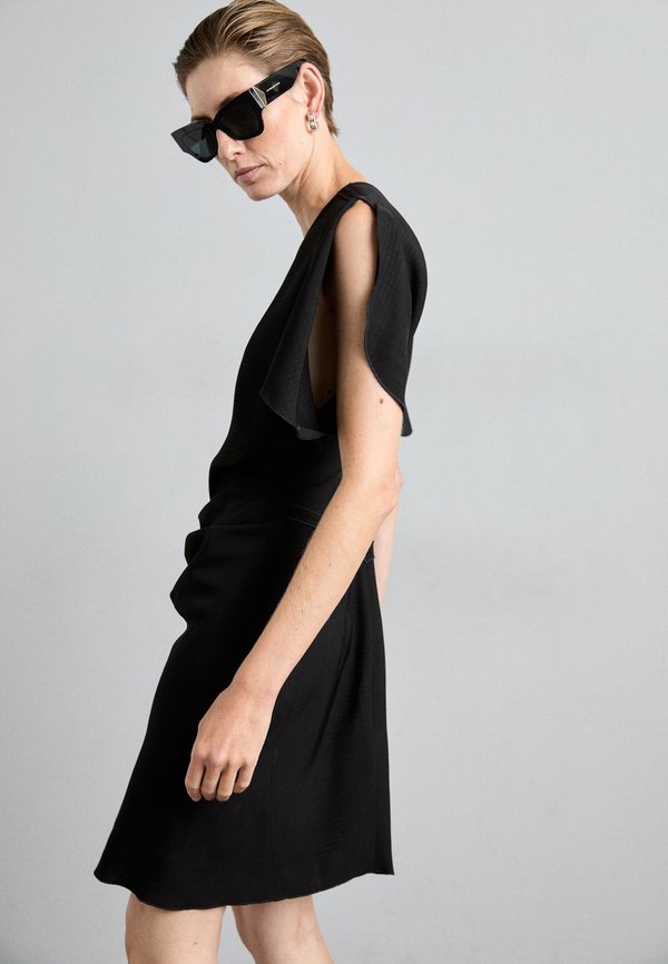 Victoria Beckham GATHERED WAIST MINI DRESS
