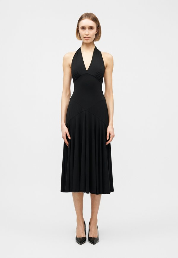 MICHAEL Michael Kors HALTER LONG MIDI