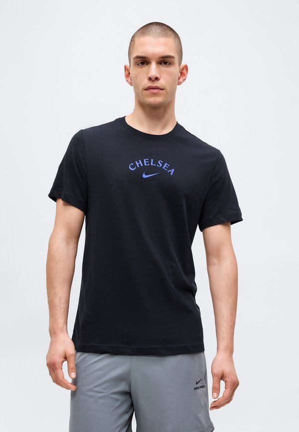 Nike Performance CFC CITY TEE - Club wear - black