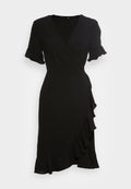 ONLMETTE WRAP FRILL DRESS Media 1