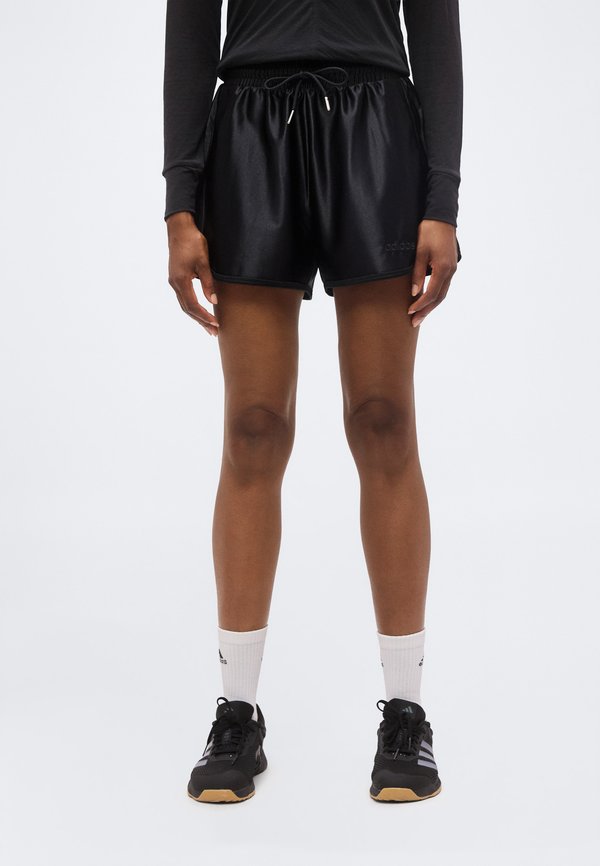 adidas Sportswear SEASONAL ESSENTIALS SHORTS - Sports shorts - black