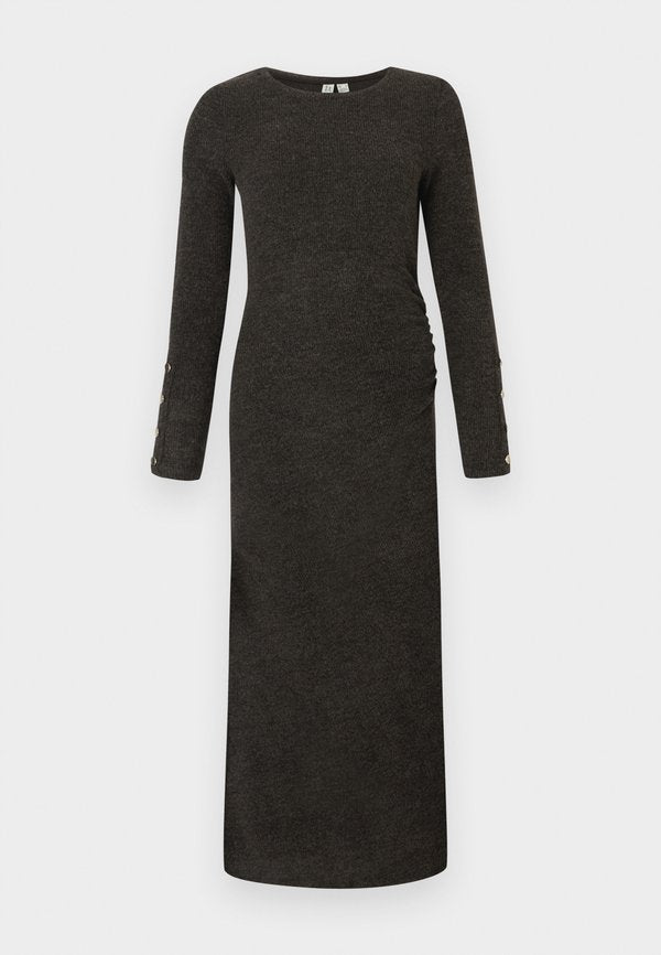 Vero Moda VMHANZO Long - Jumper dress - chocolate torte