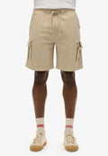 Superdry & Co CONTRAST STITCH  - Shorts - washed silver beige