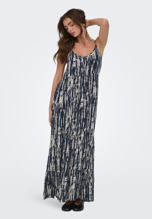 ONLY ONLMATEA Long - Maxi dress - night sky aop matea print