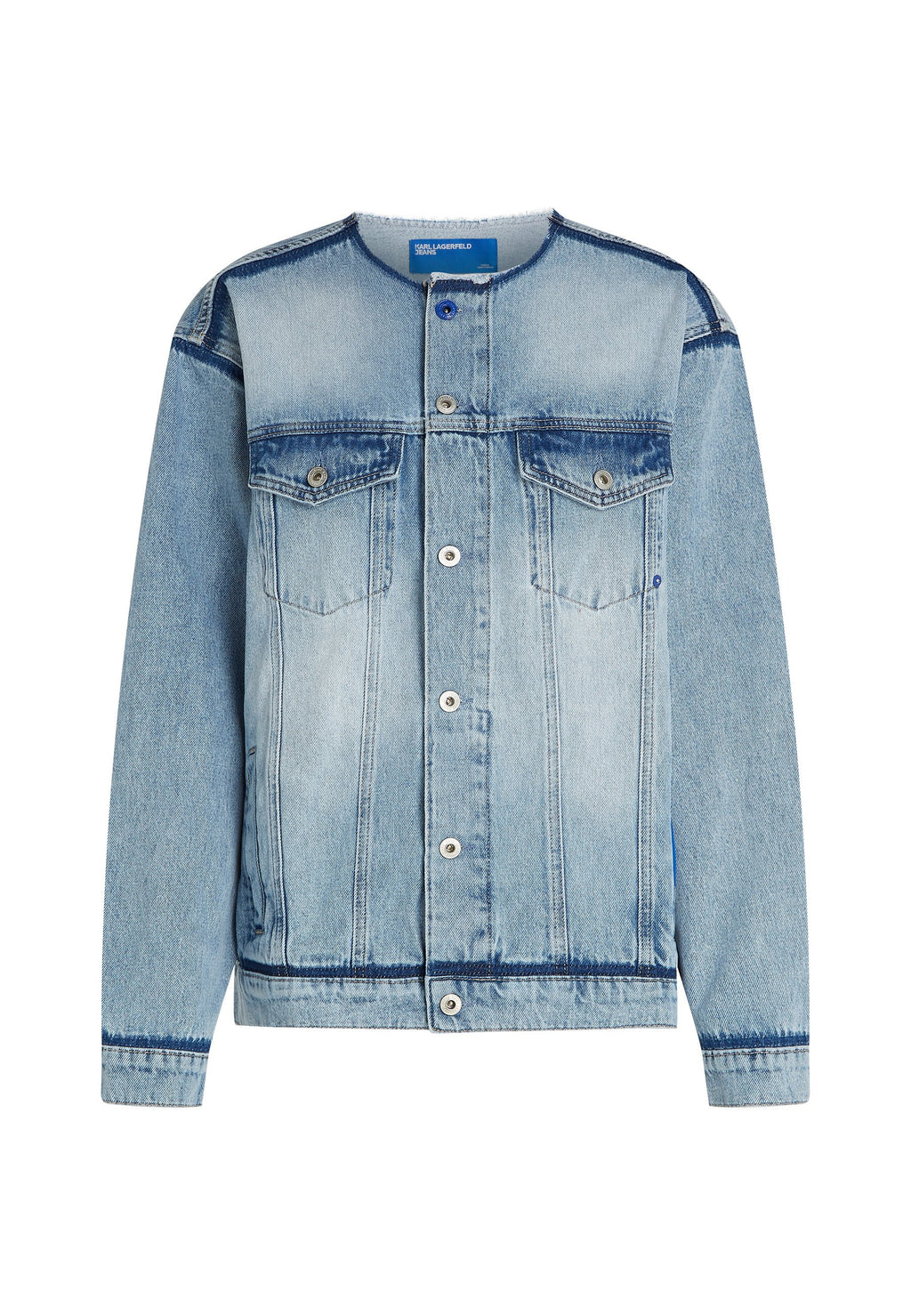 COLLARLESS DENIM Media 1