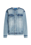 COLLARLESS DENIM Media 1