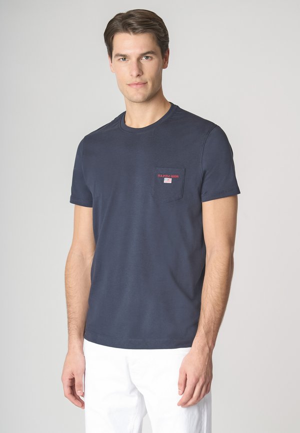 U.S. Polo Assn. A MANICHE CORTE IN CON TASCHINO SUL PETTO