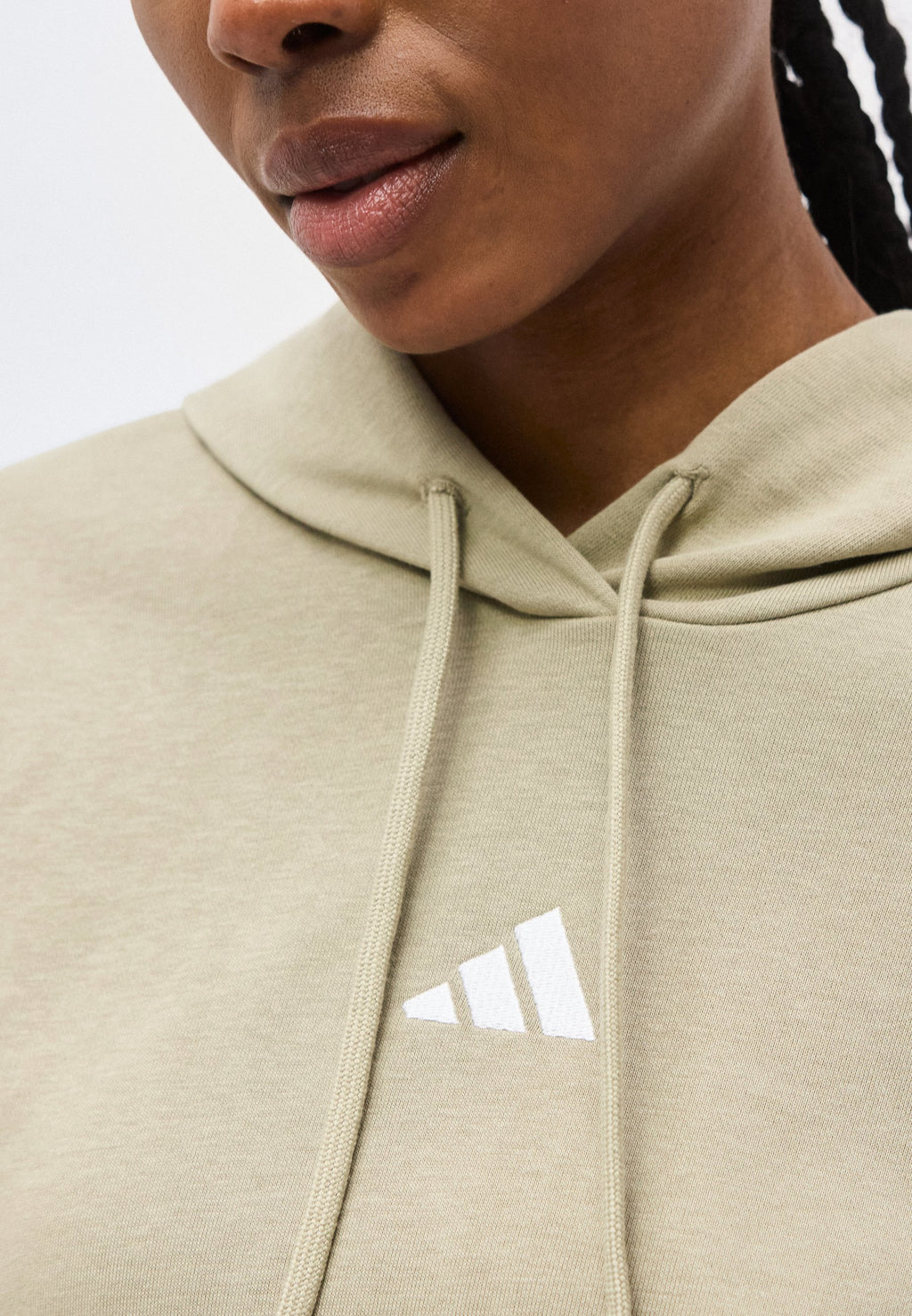 adidas Sportswear ESSENTIALS 3 STRIPES FRENCH TERRY CROPPED