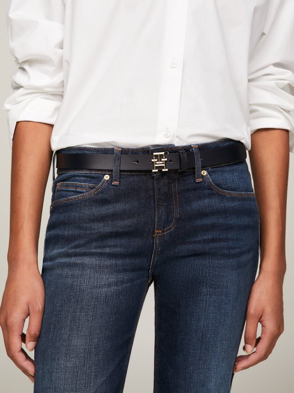 Tommy Hilfiger LOGO - Belt - space blue
