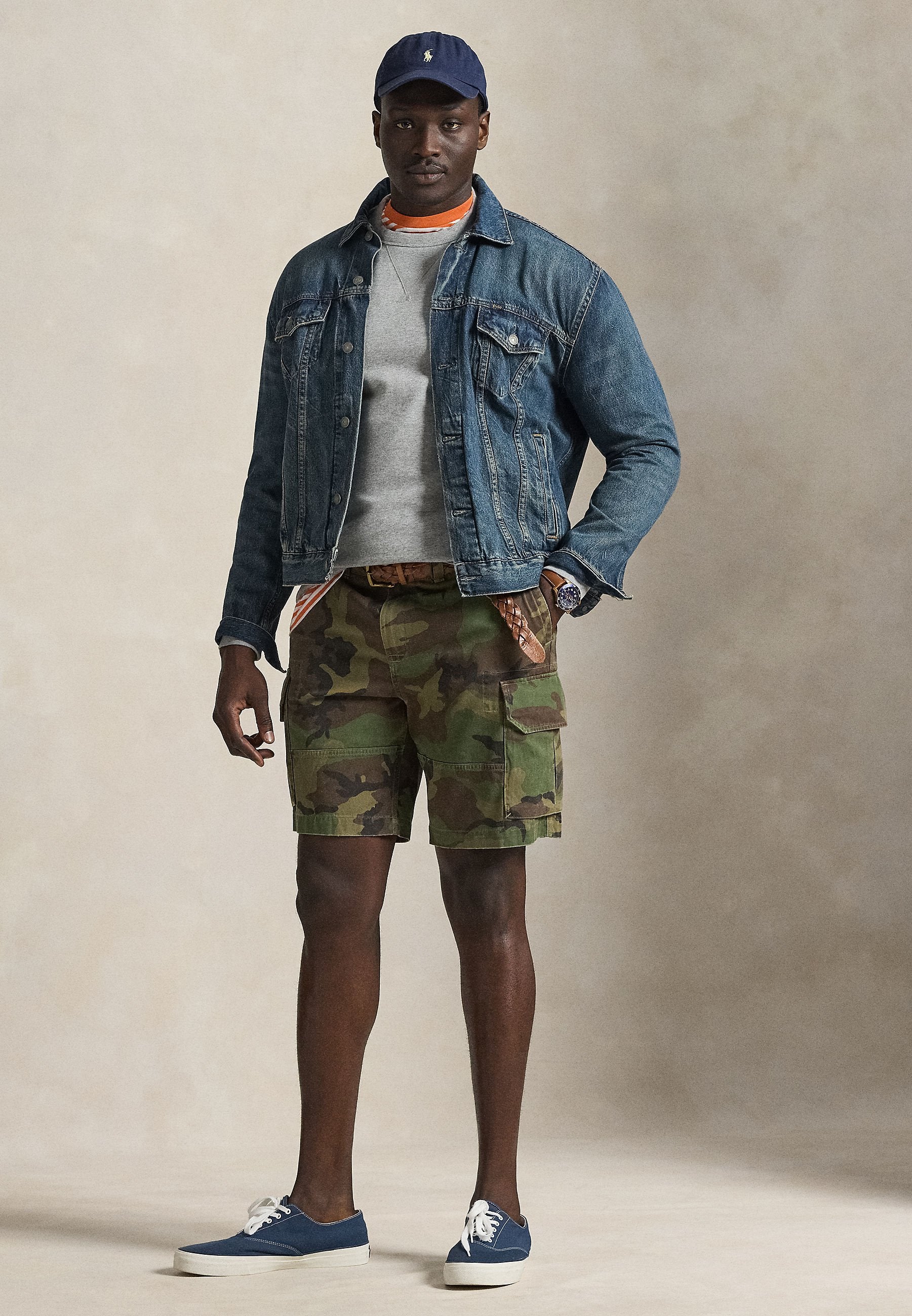 Polo Ralph Lauren Big & Tall GELLAR RELAXED FIT CARGO SHORT