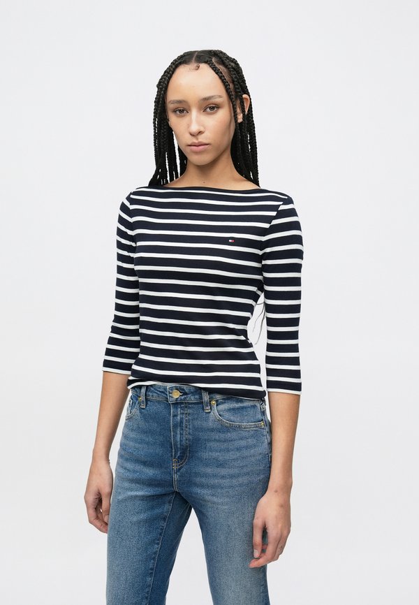 Tommy Hilfiger HERITAGE WHISKERED MID RISE BOOTCUT JEANS