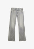 Bershka Straight leg jeans - dark grey