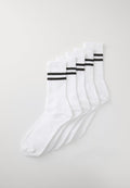 Jack & Jones JACREGEN TENNIS SOCK 5 PACK  - Socks - white