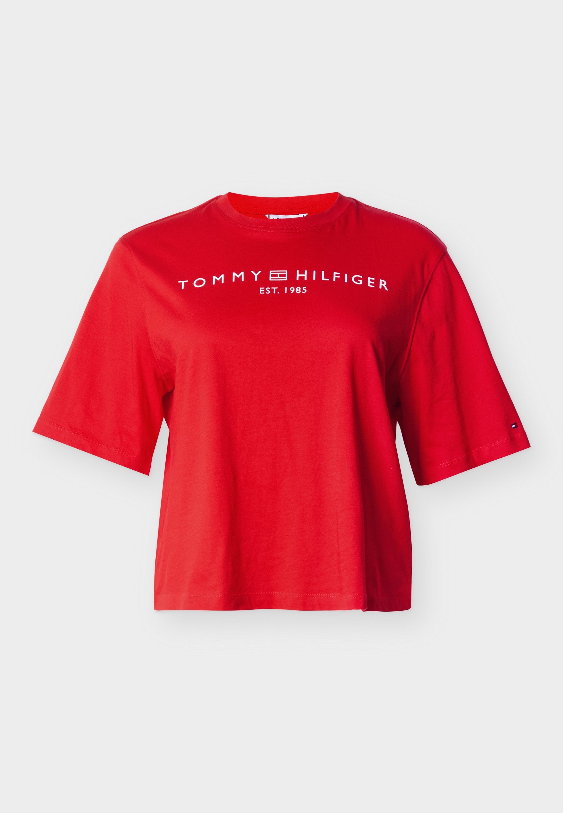 CURVE LOGO RELAXED JERSEY T-SHIRT Media 1