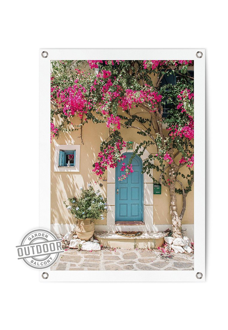 Orange Wallz FLORAL FACADE