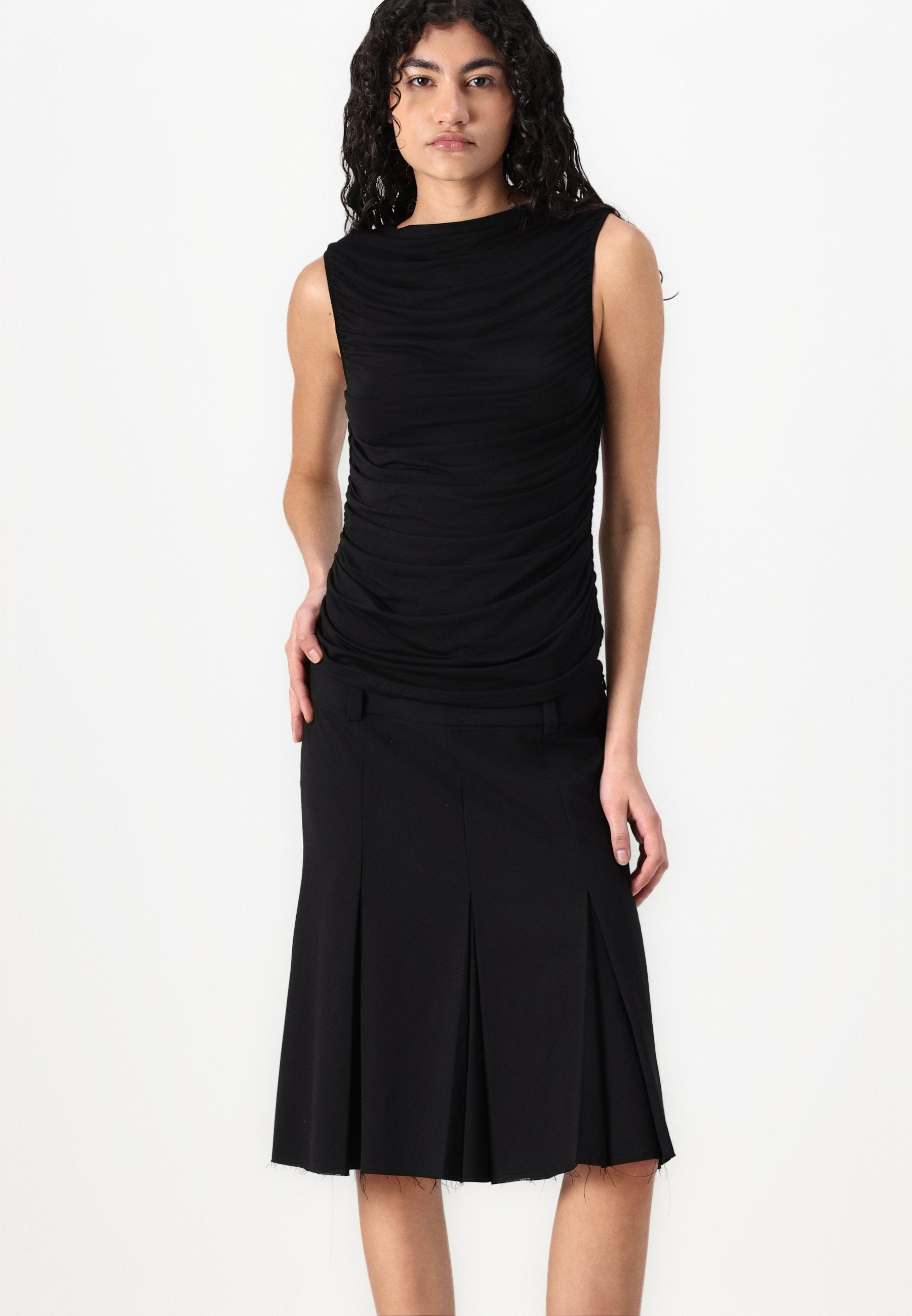 Weekday MIDI SUITING SKIRT