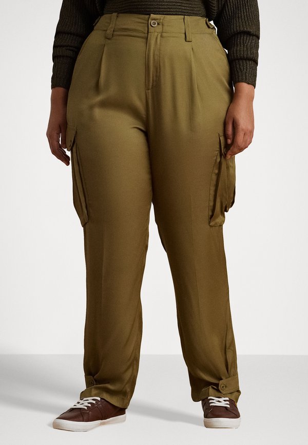 Lauren Ralph Lauren Woman TWILL CARGO ANKLE PANT