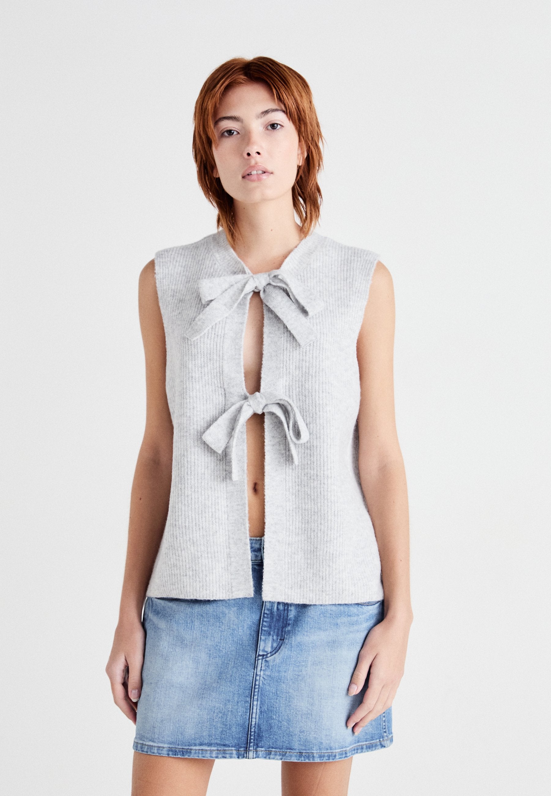 Pieces PCSILLY TIE VEST
