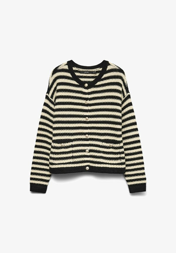 Vero Moda VMHARPER Knit - Cardigan - black